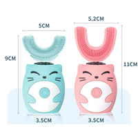 Thumbnail for Brosse à dents électrique pour enfants | Rendez le brossage amusant - Brosse à dents pour enfants en forme de U