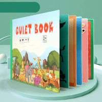 Thumbnail for LearnPlay | Divertimento educativo - Giocattolo attività Montessori Libro sensoriale silenzioso per bambini piccoli