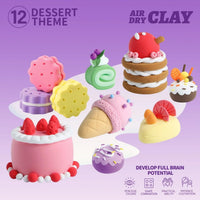 Thumbnail for DinoClay | Modellare creativamente con i dinosauri – Set di argilla fai-da-te con 6 forme