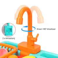 Thumbnail for AquaPlay Gootsteen | Educatief Speelgoed met Werkende Kraan, 3+ – Leerzaam Spelen en Ontwikkelen 2