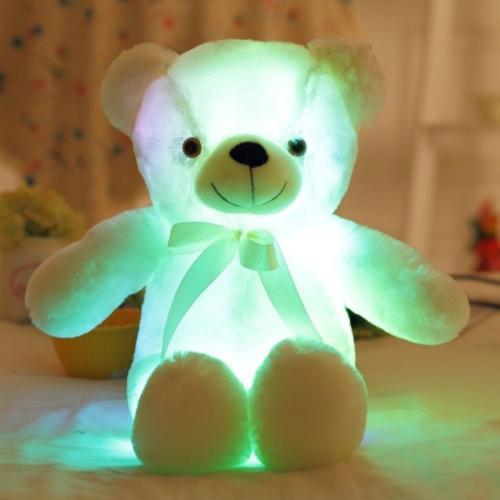 GlowTeddy | Erleuchte die Nacht - LED Teddy Bär Kuscheltier für Kinder
