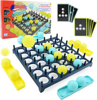 Thumbnail for BouncyBall™ Gezellig Gezelschapsspel Bordspel voor Gezinnen met 8 Ballen en Uitdagingen, Verbeter Hand-Oogcoördinatie 0