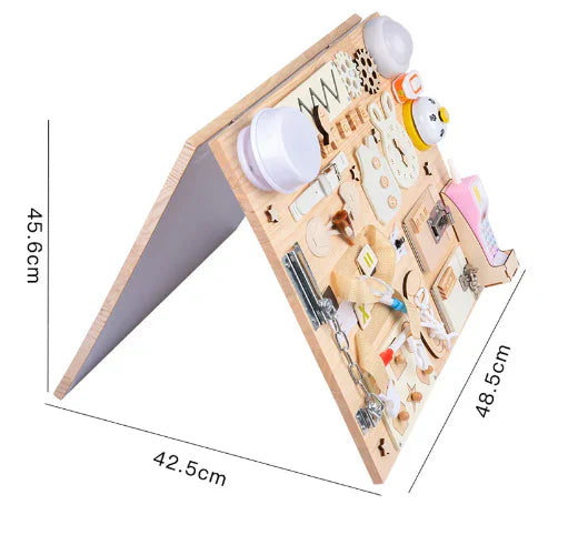 Happy Skills | Development with pleasure - DIY Busy Board Materials