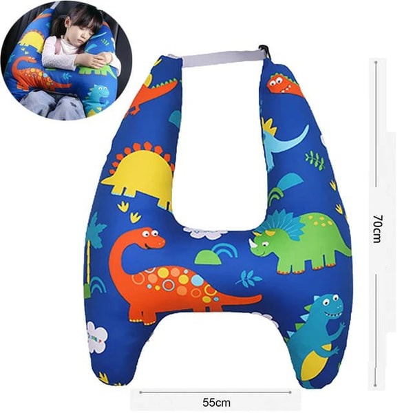 CozyTrip Cuscino da viaggio | Comfort per il viaggio - Cuscino ergonomico per bambini per auto