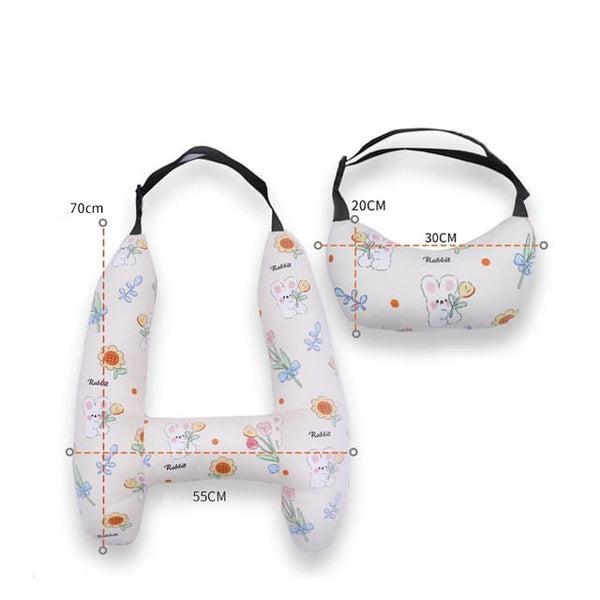 CozyTrip Cuscino da viaggio | Comfort per il viaggio - Cuscino ergonomico per bambini per auto