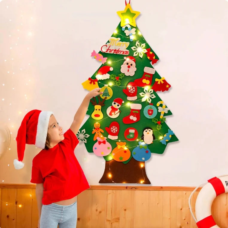 Albero di Divertimento Festivo | Gioia Festiva a Casa - Set Albero di Natale Fai-da-te