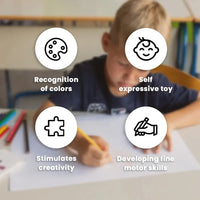 Thumbnail for DeliColor | Kleurrijk creatief - Mini kleurpotloden set voor school en kunst