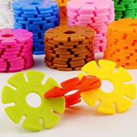 Thumbnail for Creatieve Bouwspeelgoed Set van 500 Kleurrijke Schijven voor Kinderen – Educatief, Fijne Motoriek en Ruimtelijk Inzicht 7