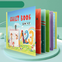Thumbnail for LearnPlay | Divertimento educativo - Giocattolo attività Montessori Libro sensoriale silenzioso per bambini piccoli