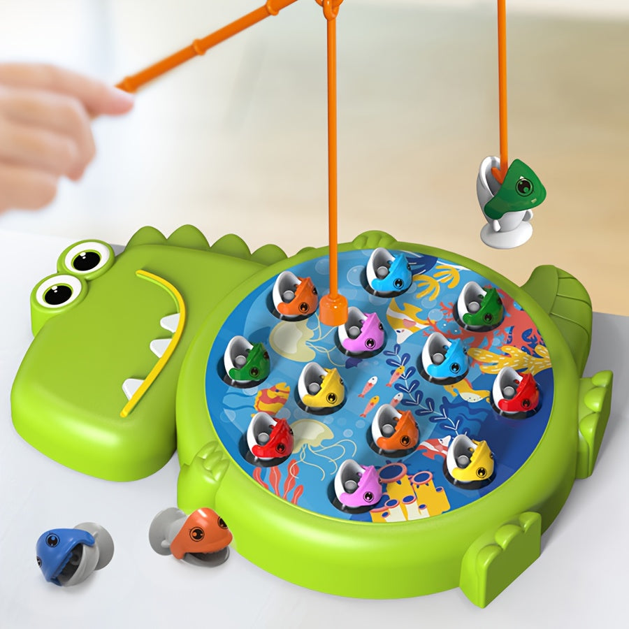 Dino | Educatief Magnetisch Visspel voor Kinderen met Accessoires en Veilig Materiaal 0