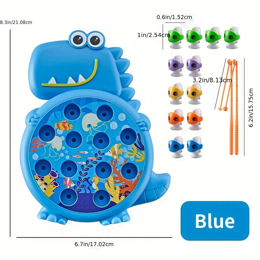 Dino | Educatief Magnetisch Visspel voor Kinderen met Accessoires en Veilig Materiaal 3