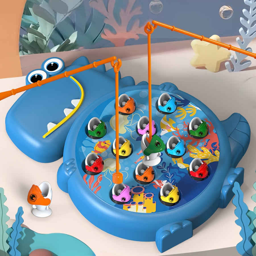 Dino | Educatief Magnetisch Visspel voor Kinderen met Accessoires en Veilig Materiaal 6