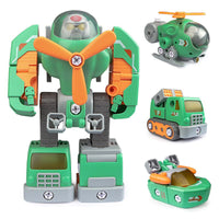 Thumbnail for MechaWarriors Véhicules Légers Set | Plaisir de Construction pour Garçons - Set de Jouets Modulaires