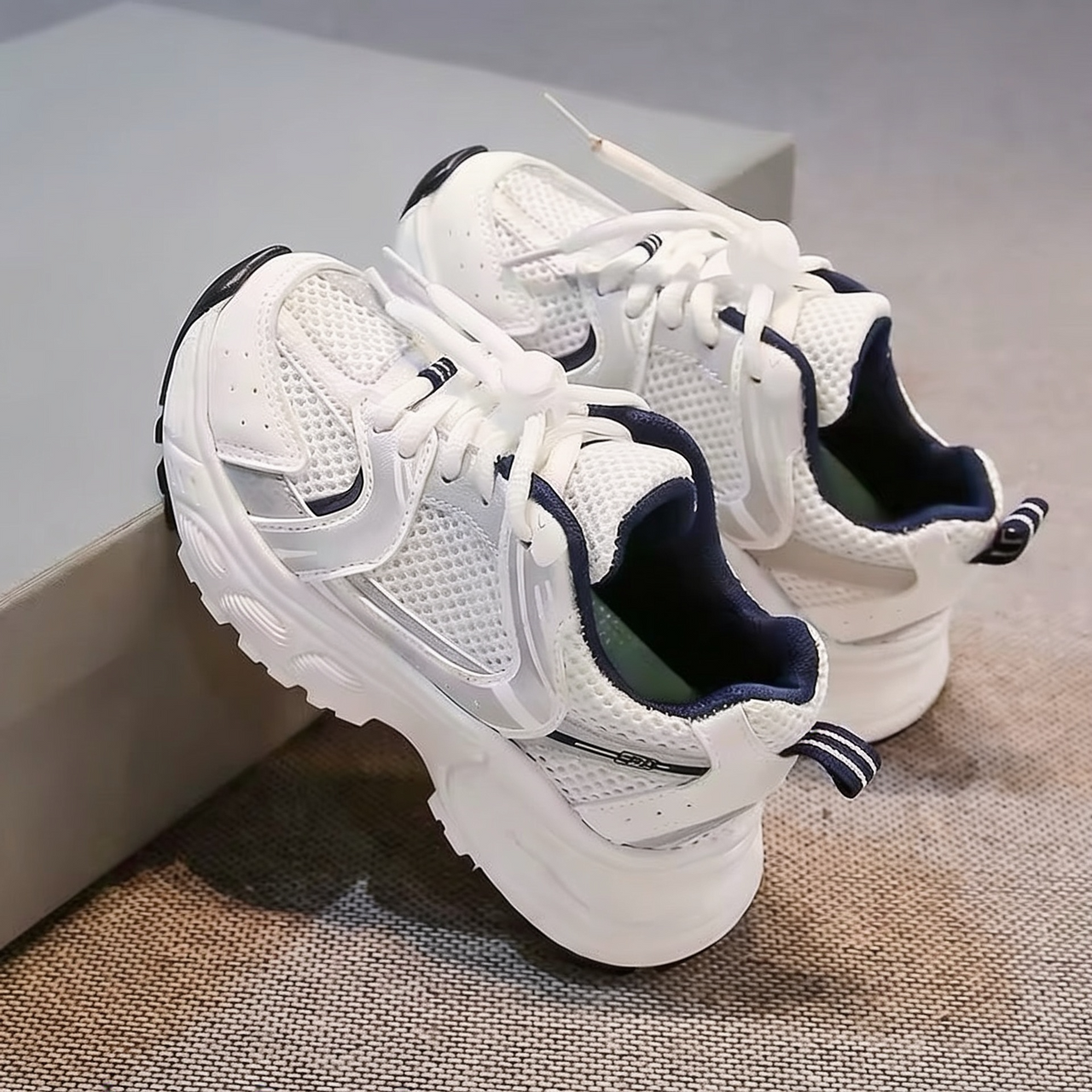 SpeediShoes | Sneakers per bambini senza lacci – Design leggero e traspirante