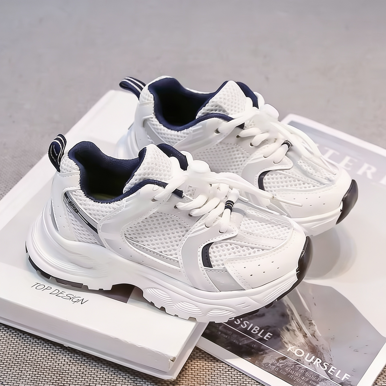 SpeediShoes | Sneakers per bambini senza lacci – Design leggero e traspirante
