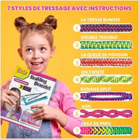 Thumbnail for Emma | Creatieve Vlechtset voor Kinderen met Kleurrijke Draden en Accessoires 4