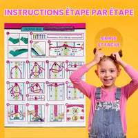 Thumbnail for Emma | Creatieve Vlechtset voor Kinderen met Kleurrijke Draden en Accessoires 5