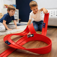 Thumbnail for Flex Track 360° Racebaan | 4 Meter Flexibele Baan, 3+ – Eindeloos Creatief Speelplezier voor Kinderen 2