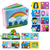 Thumbnail for Montessori Peuterschool Drukbord | Speelse Leerervaring voor je Baby - 3D Baby Verhaalboek