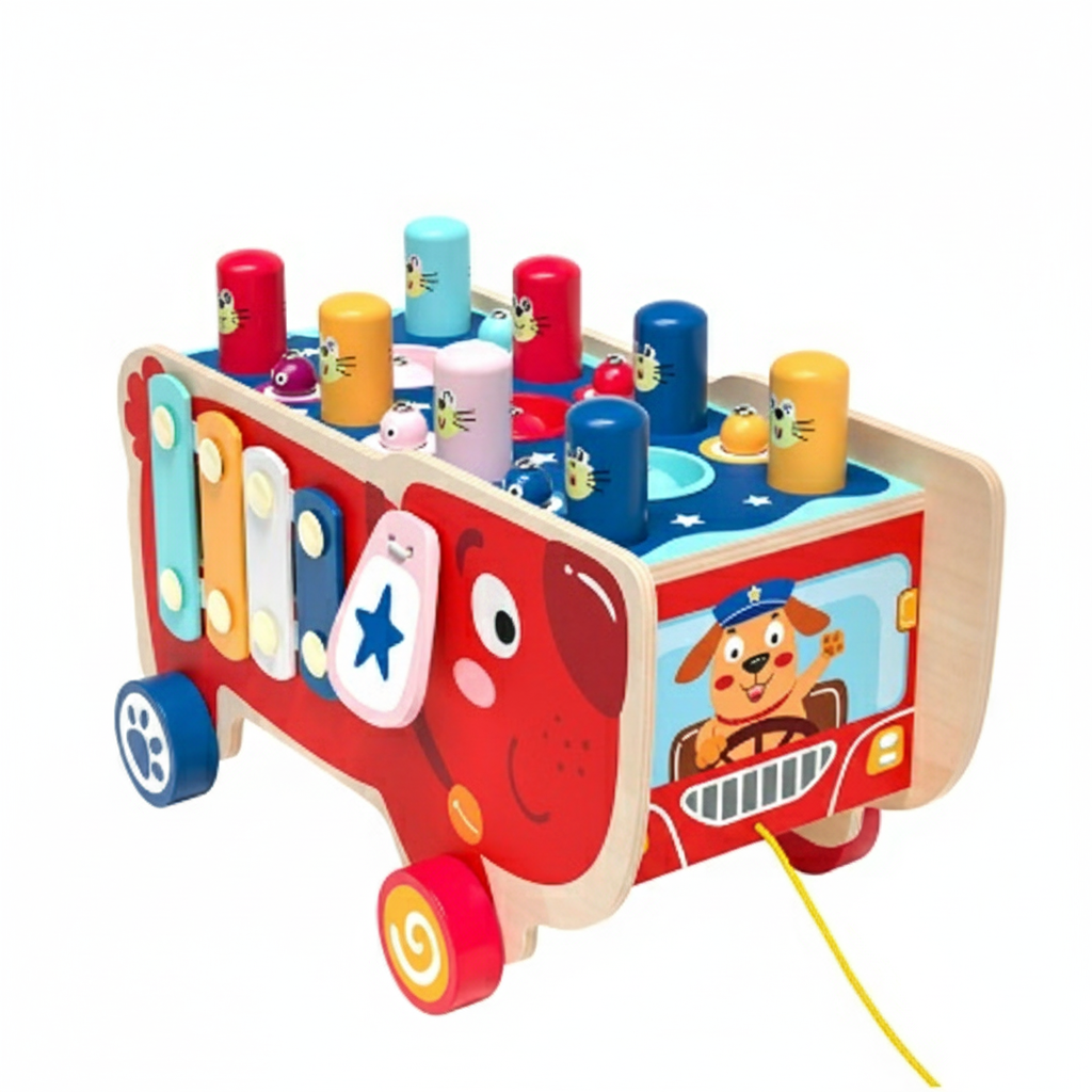 ElefunPlay | Entdecken, schlagen und lernen - Holzhammer- und Xylophonspiel für Kinder