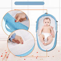 Thumbnail for DreamNest | Safety and comfort for your little one - Foldable baby bed with mosquito net