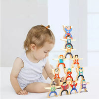 Thumbnail for Ecotoys AcroStack | Ausbalancierender Spielspaß - Holzstapelspiel für Kinder