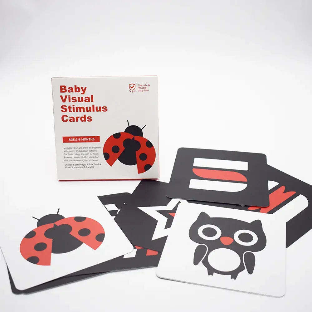 rightStart | Scopri il mondo - Flashcard per neonati ad alto contrasto per stimolazione visiva