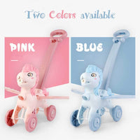 Thumbnail for BubblePony | Magico divertimento con bolle - Macchina per bolle unicorno a spinta manuale per bambini