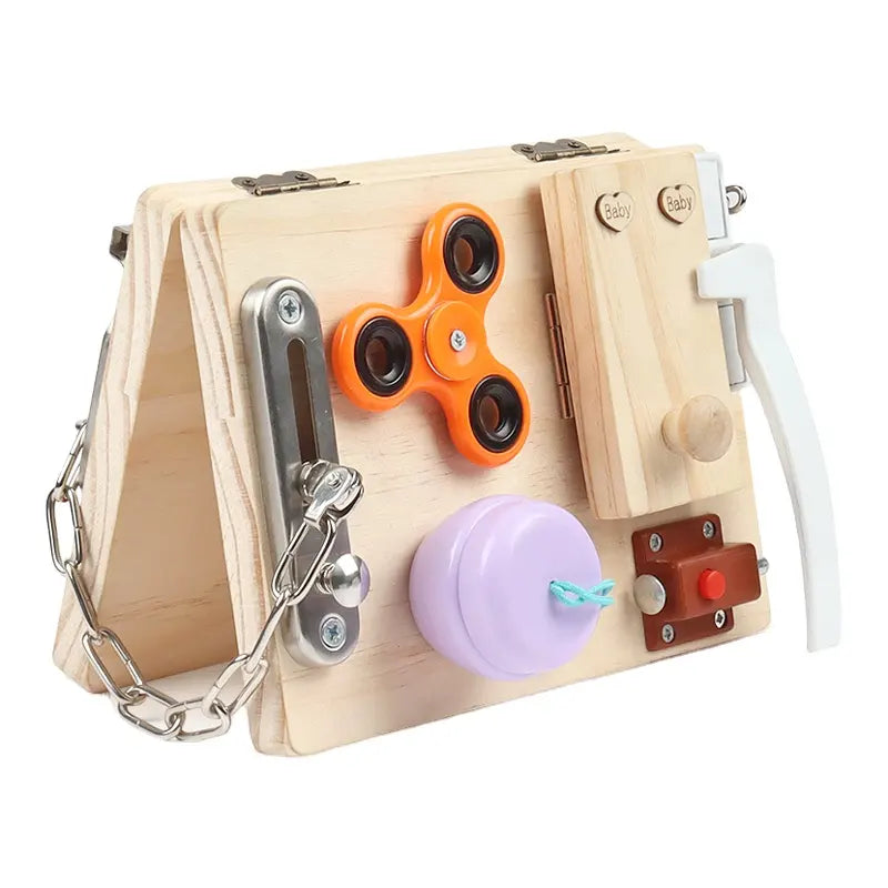 BusyKid Explorer | Kreativt lärande och nöje - Hopfällbar Montessori lekset