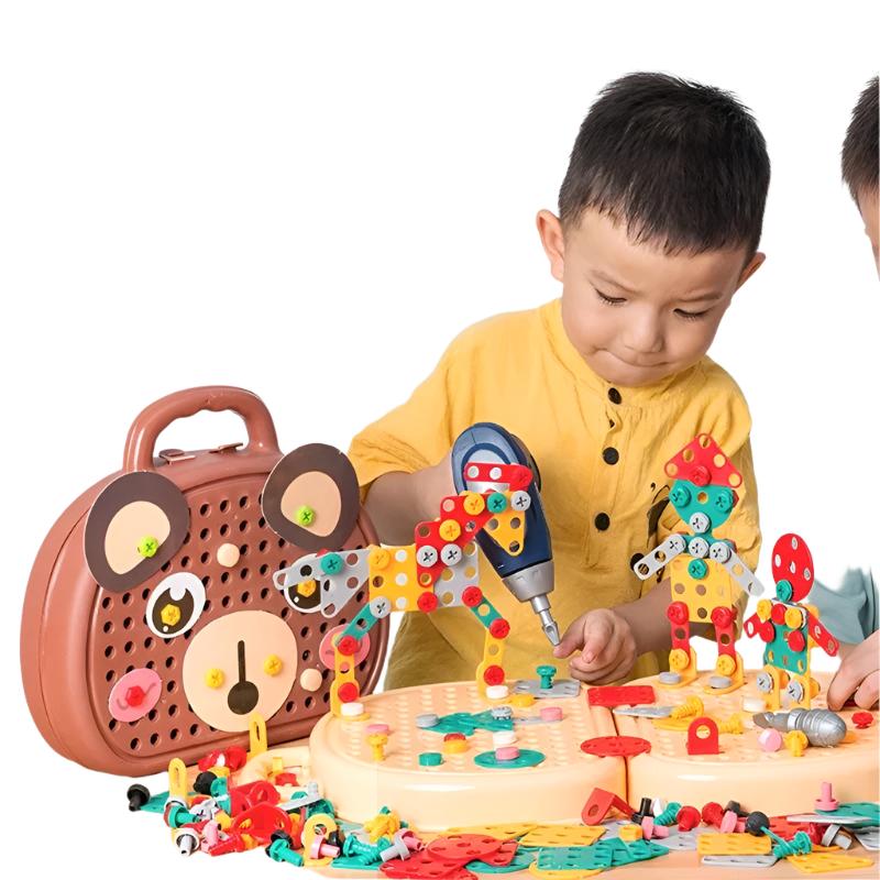 BuildMaster Jr.  | Speels Technische Vaardigheden verbeteren - Boorset voor kinderen