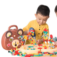 Thumbnail for BuildMaster Jr.  | Speels Technische Vaardigheden verbeteren - Boorset voor kinderen