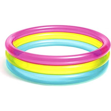 RainbowSplash | Kleurrijk waterplezier voor de kleintjes - Opblaasbaar peuter zwembad