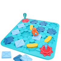 Thumbnail for LogiMaze Bord | Estimule a criatividade e o pensamento lógico - Jogo de puzzle Montessori