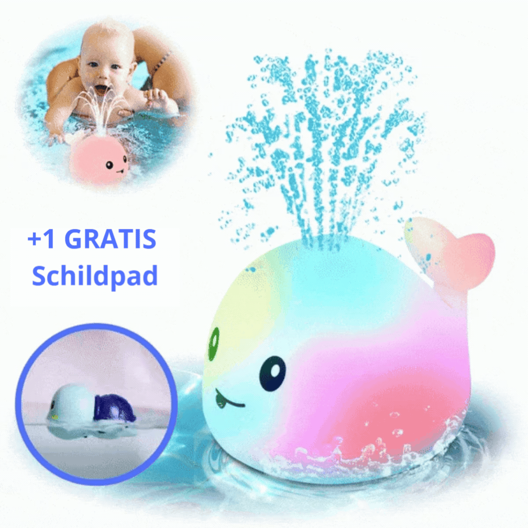 Mila | Heräävä valas - Taianomainen kylpylelu