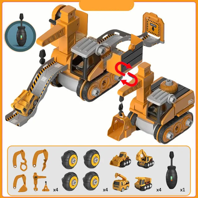 BuildSmart Set | Sviluppa Creatività - Set di Costruzioni Giocattolo per Bambini