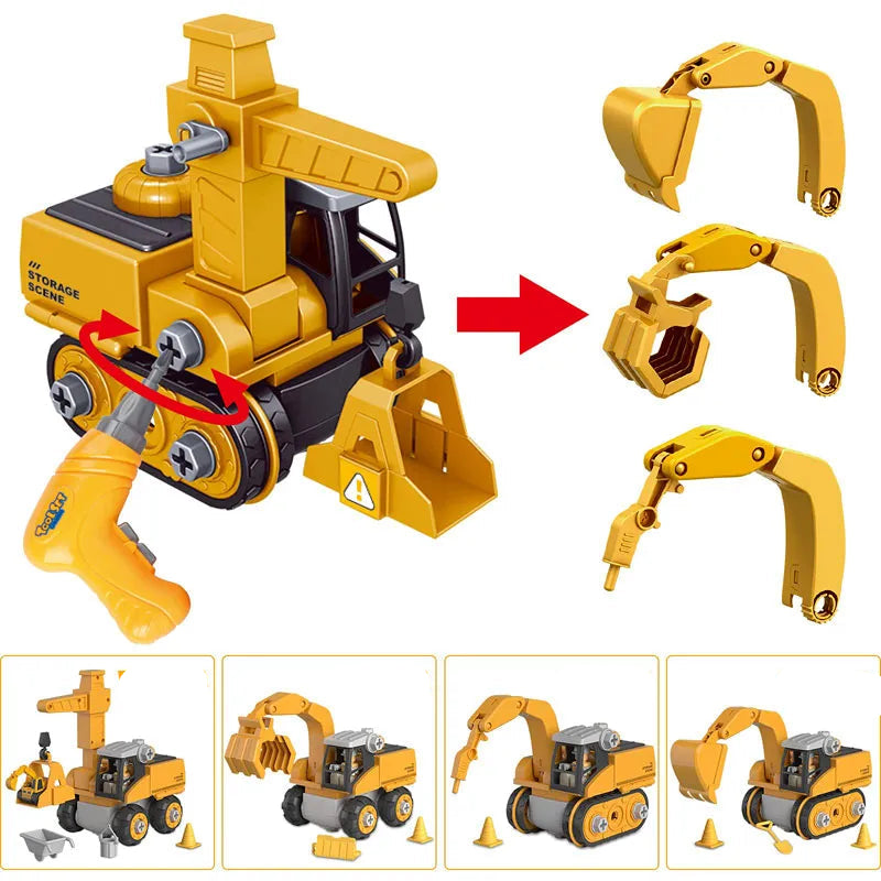 BuildSmart Set | Sviluppa Creatività - Set di Costruzioni Giocattolo per Bambini
