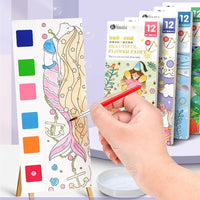 Thumbnail for Watercolor Wonder | Discover the creative world of painting - Painting book for children