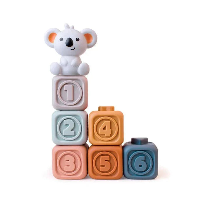 BouwBlokjes | Eindeloze Creativiteit voor Kleintjes - Zachte siliconen bouwblokken