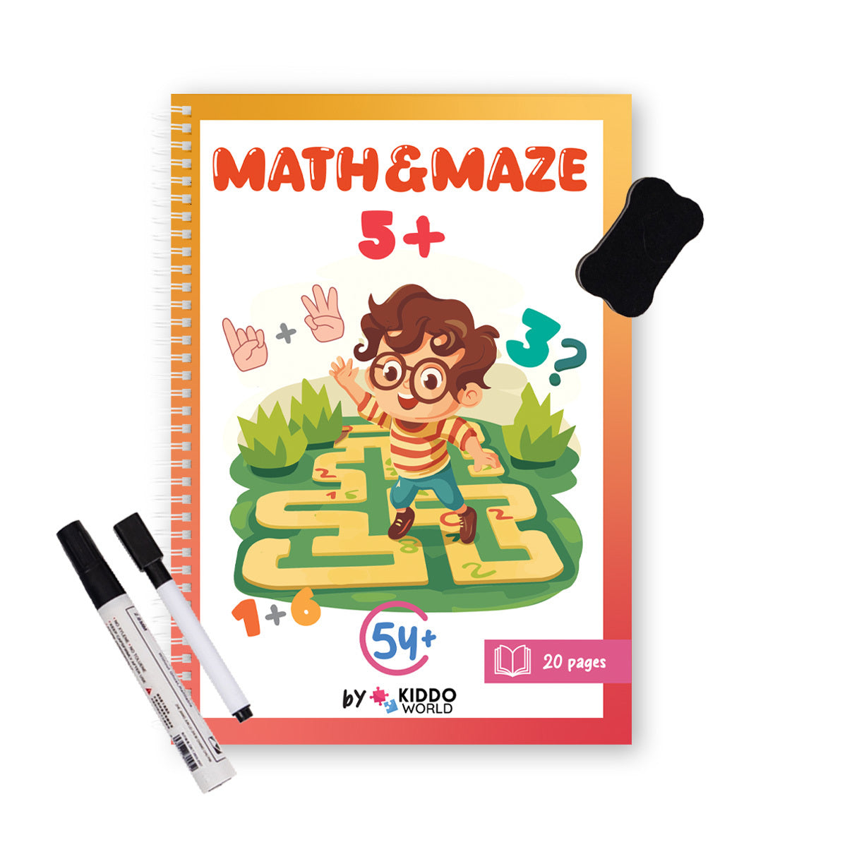 Aventura Magic Maze | Aprender e descobrir a brincar – Livro de atividades educativo de labirinto para crianças