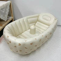 Thumbnail for LumoNest Babybadkuip | Opblaasbaar, 0-3 jaar, 82 x 57 x 28 cm – Zorgeloos en comfortabel badplezier overal 0