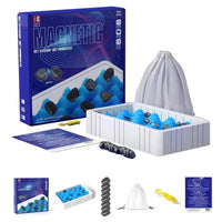 Thumbnail for Magnetisch Strategie Bordspel voor Kinderen en Volwassenen – Compact en Draagbaar Spel voor Strategisch Denken 0
