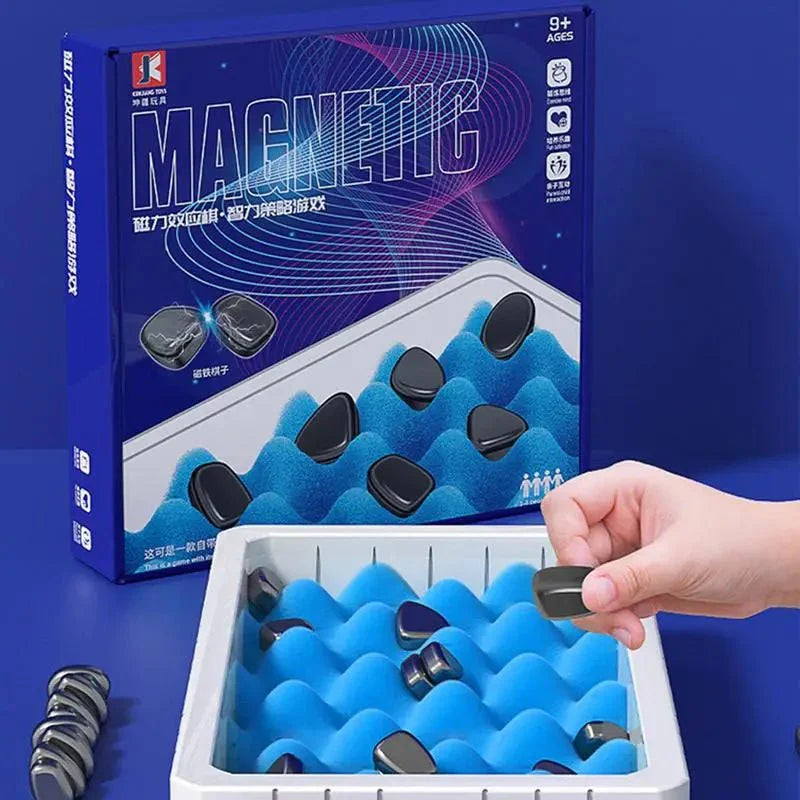 Magnetisch Strategie Bordspel voor Kinderen en Volwassenen – Compact en Draagbaar Spel voor Strategisch Denken 1