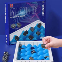 Thumbnail for Magnetisch Strategie Bordspel voor Kinderen en Volwassenen – Compact en Draagbaar Spel voor Strategisch Denken 1