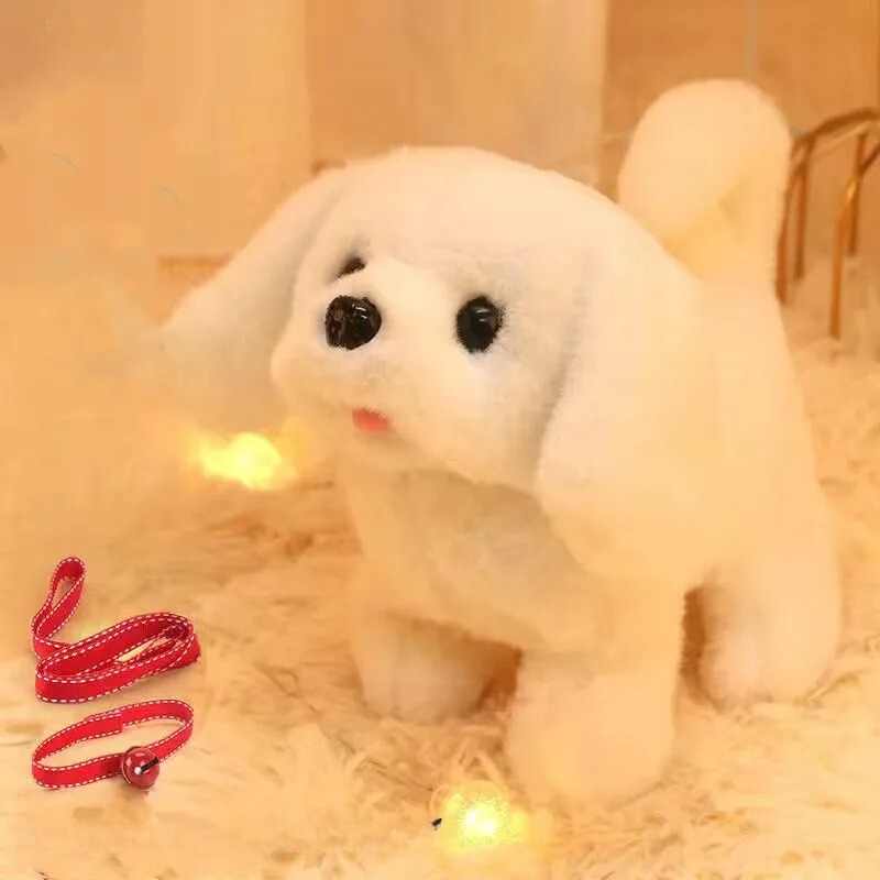 Max | Interactieve Pluche Hond voor Kinderen met Beweging en Geluid, Zacht en Knuffelbaar 5