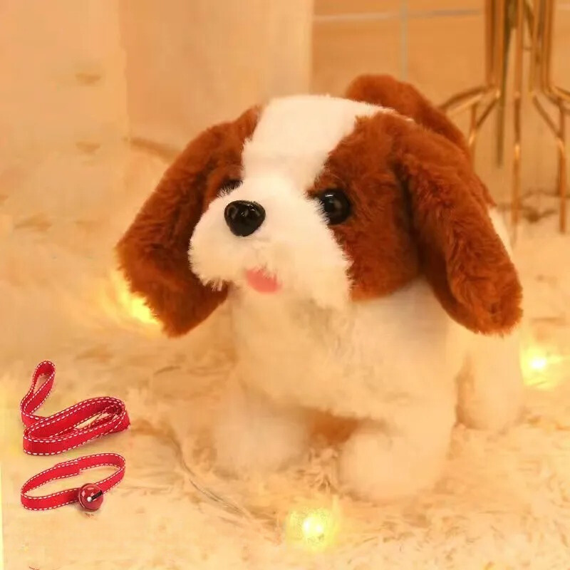 Max | Interactieve Pluche Hond voor Kinderen met Beweging en Geluid, Zacht en Knuffelbaar 6