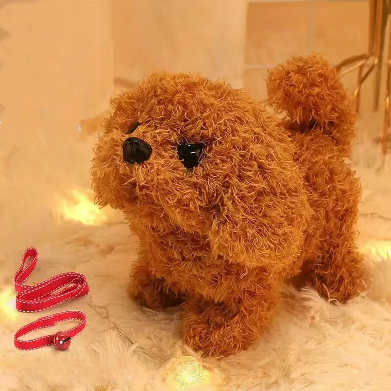 Max | Interactieve Pluche Hond voor Kinderen met Beweging en Geluid, Zacht en Knuffelbaar 7