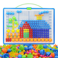 Thumbnail for Max | Montessori Bouwblok Puzzelset met 296 Kleurige Stukken voor Kinderen vanaf 3 Jaar 2