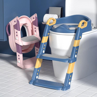 Thumbnail for Max | Verstelbare Climbable Potty Trainer voor Kinderen met Veiligheid en Ruimtebesparend Ontwerp 1