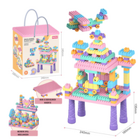 Thumbnail for Bouwplezier | Creative play experience - Play table with building blocks for children