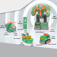 Thumbnail for MechaWarriors Véhicules Légers Set | Plaisir de Construction pour Garçons - Set de Jouets Modulaires
